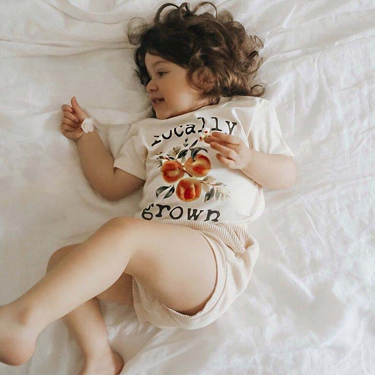 Locally Grown Peach Tee