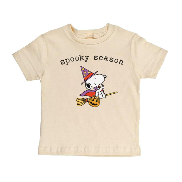 "Spooky Season" Snoopy Short Sleeve Organic Tee