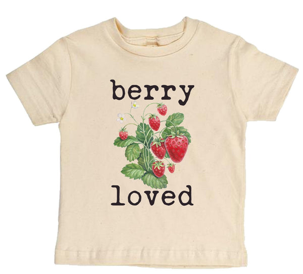 "Berry Loved" Short Sleeve Organic Tee