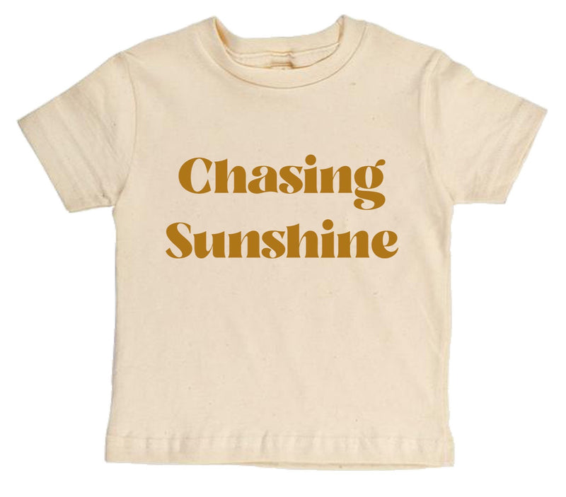 "Chasing Sunshine" Short Sleeve Organic Tee