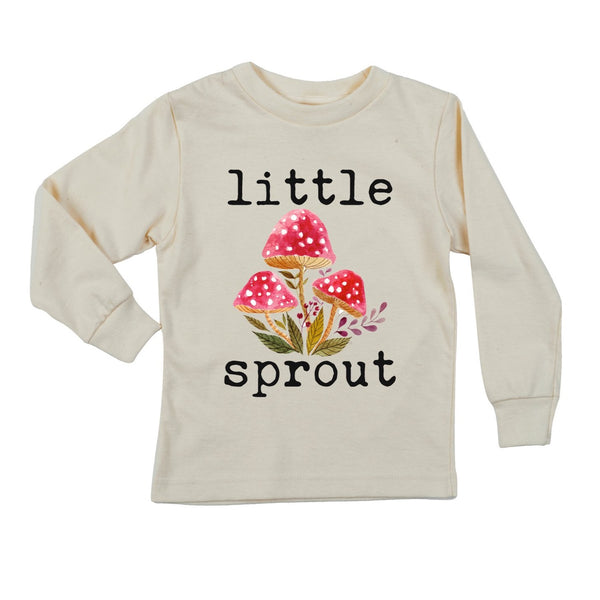 "Little Sprout" Long Sleeve Organic Tee