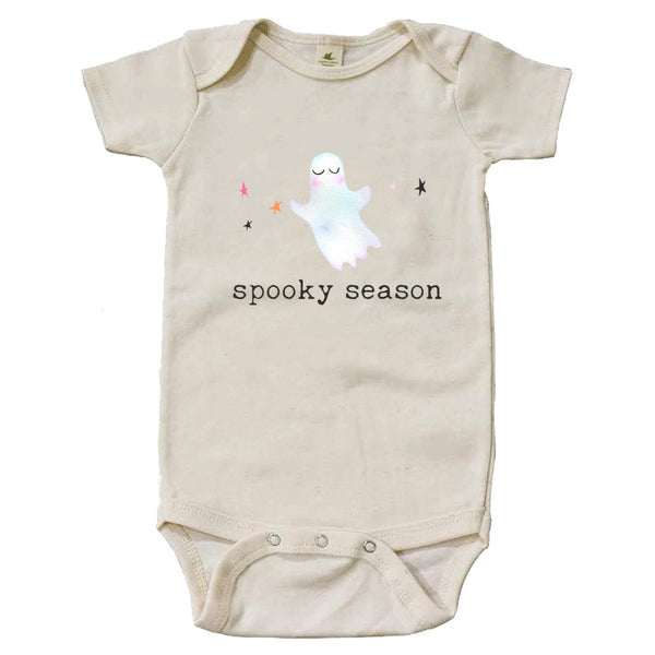"Spooky Season" Short Sleeve Organic Bodysuit