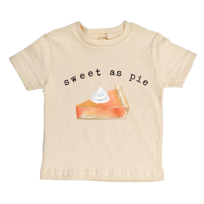 "Sweet As Pie" Short Sleeve Organic Tee